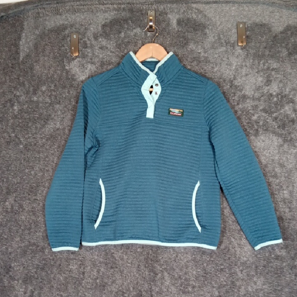 L.L. Bean Airlight Pull Over Outdoors Hiking Gorpcore Sweatshirt Womens SP